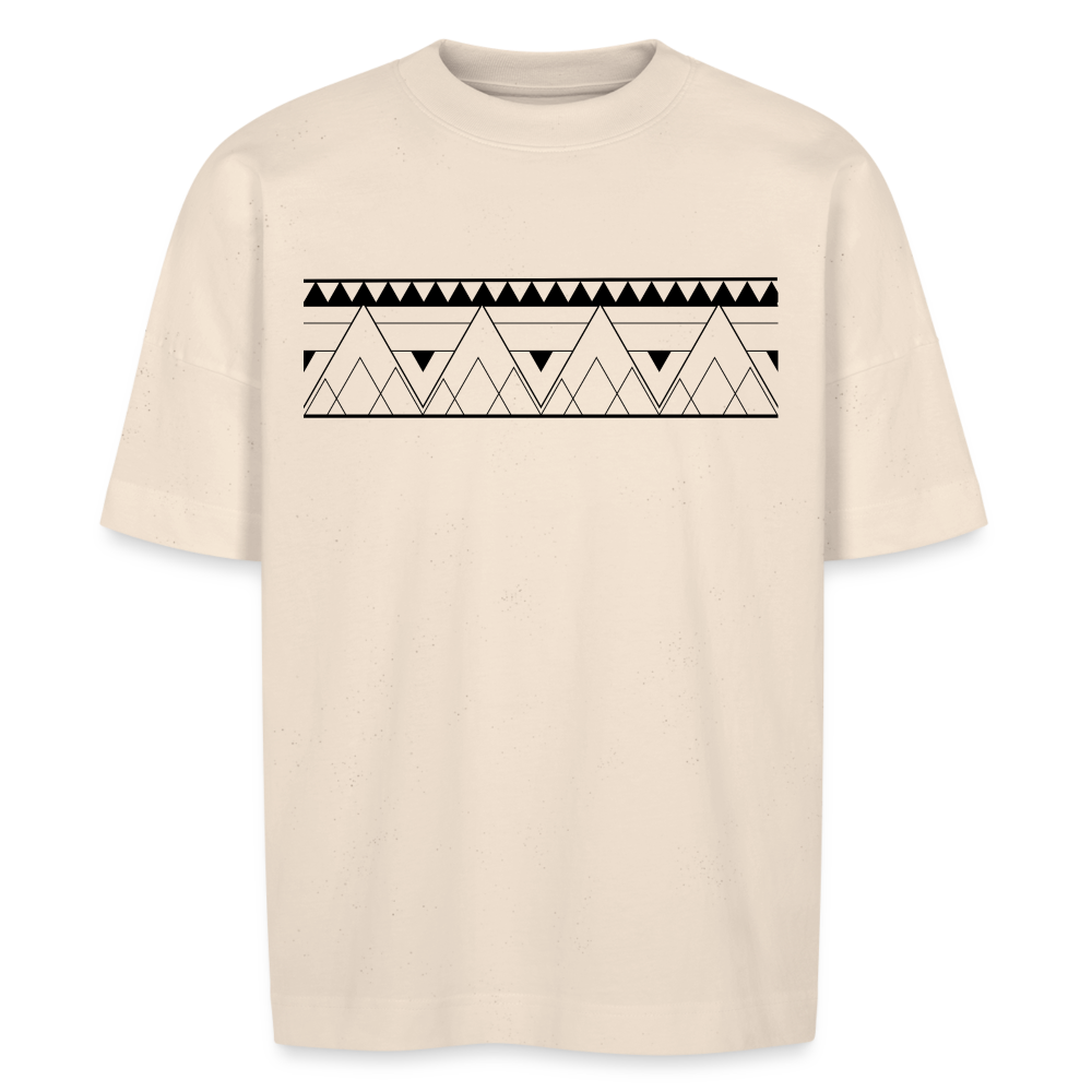 Stanley/Stella BLASTER unisex oversize organic T-shirt Mountains - natural raw