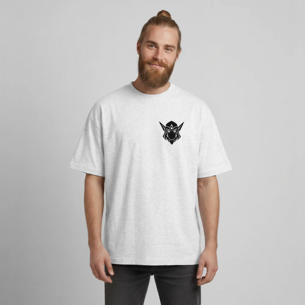 Heavyweight Boxy Unisex T-Shirt by Stanley/Stella - cool heather grey