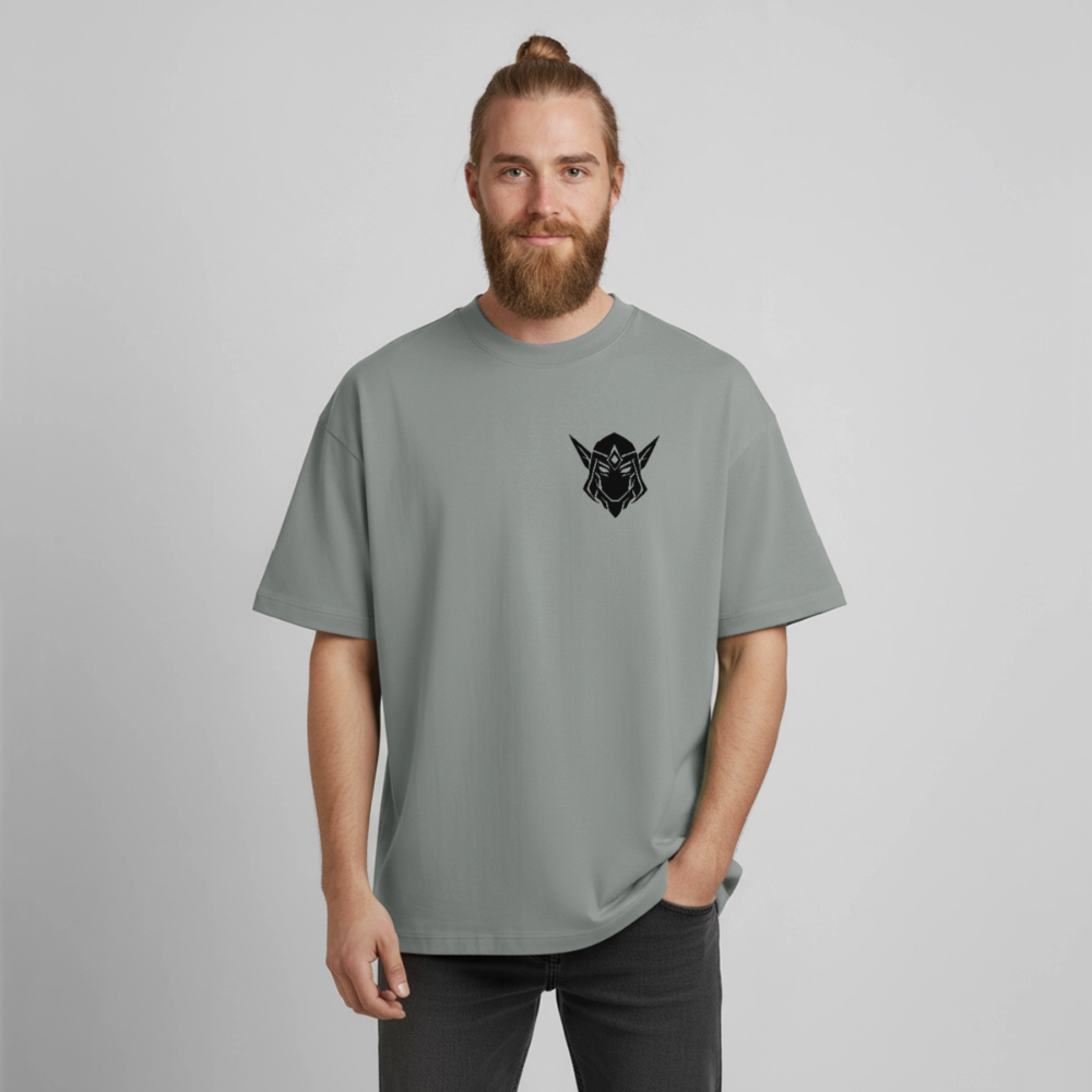 Heavyweight Boxy Unisex T-Shirt by Stanley/Stella - misty grey