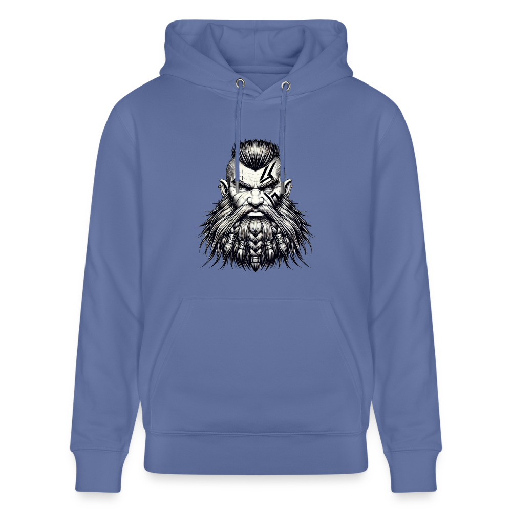 Stanley/Stella CRUISER Unisex Organic Hoodie Dwarves Head - bright blue